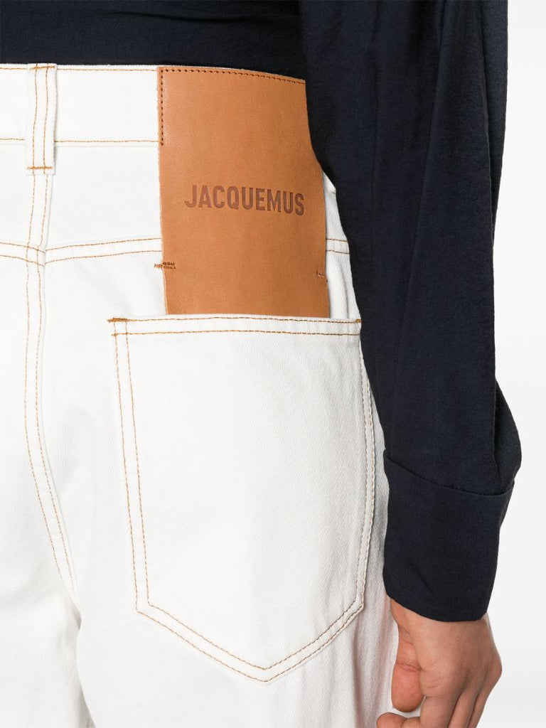 White La De NÃ_x0083_Â®mes Organic Cotton Jeans