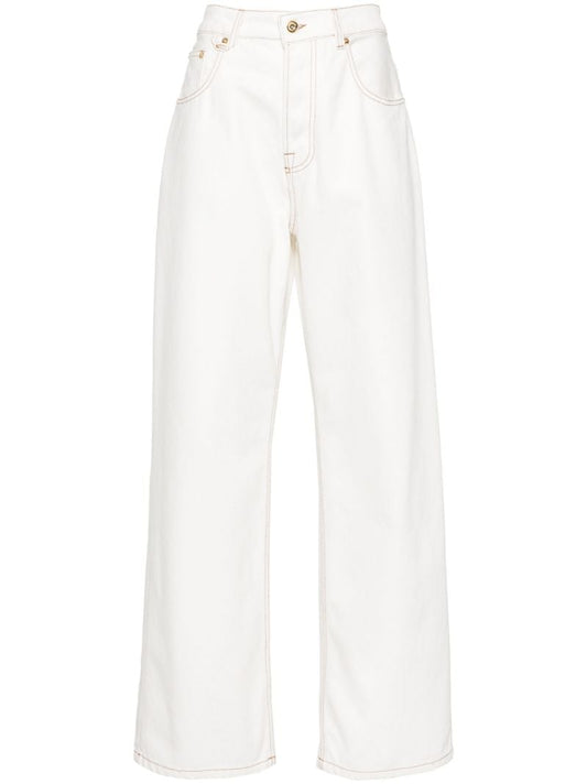 White La De NÃ_x0083_Â®mes Organic Cotton Jeans