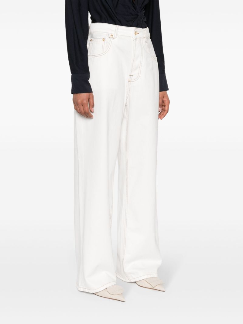 White La De NÃ_x0083_Â®mes Organic Cotton Jeans