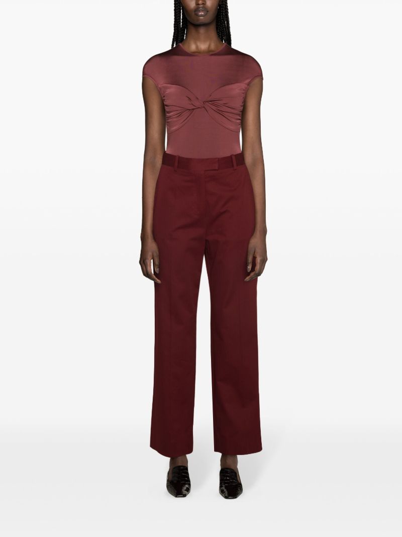 Red Paola Twisted Top
