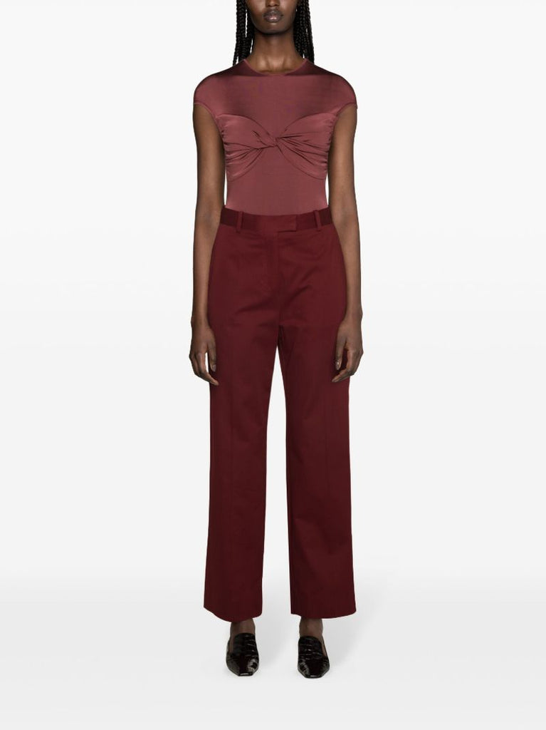 Red Paola Twisted Top
