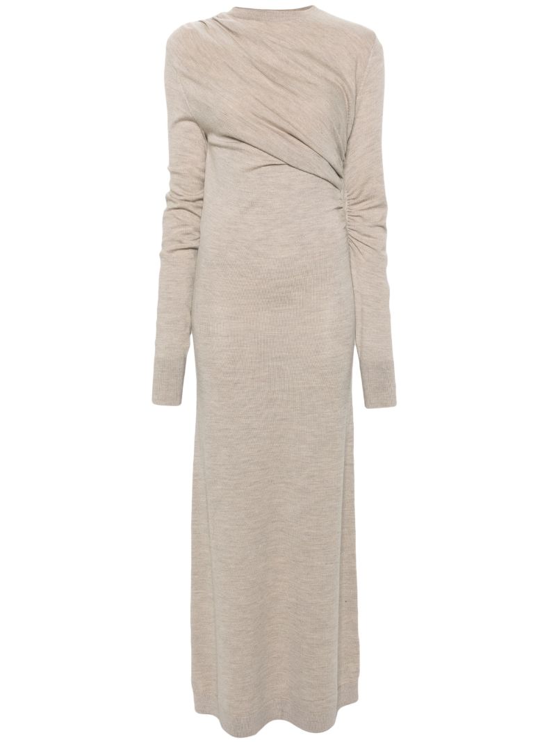 Brown Alice Merino Maxi Dress