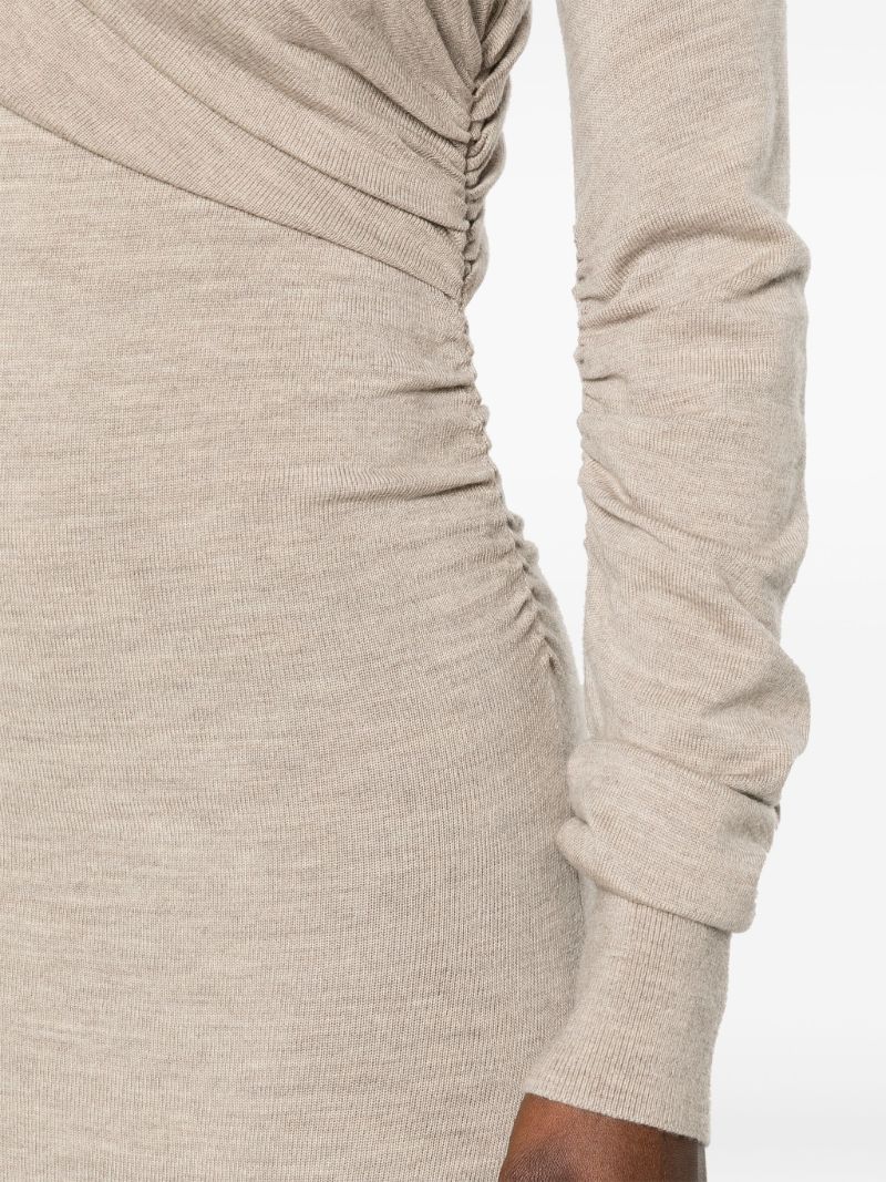 Brown Alice Merino Maxi Dress