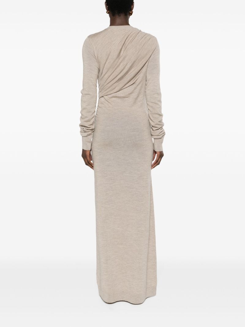 Brown Alice Merino Maxi Dress