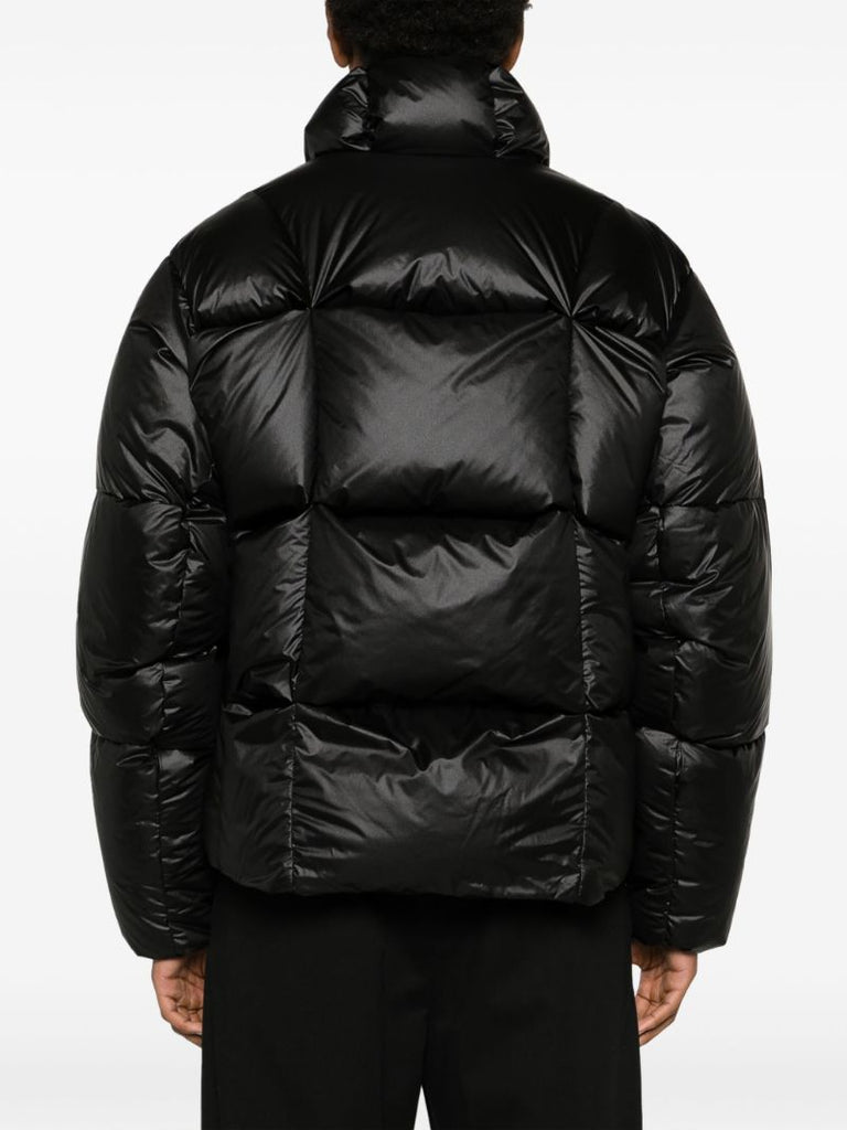 Black Stand-up Neck Down Jacket