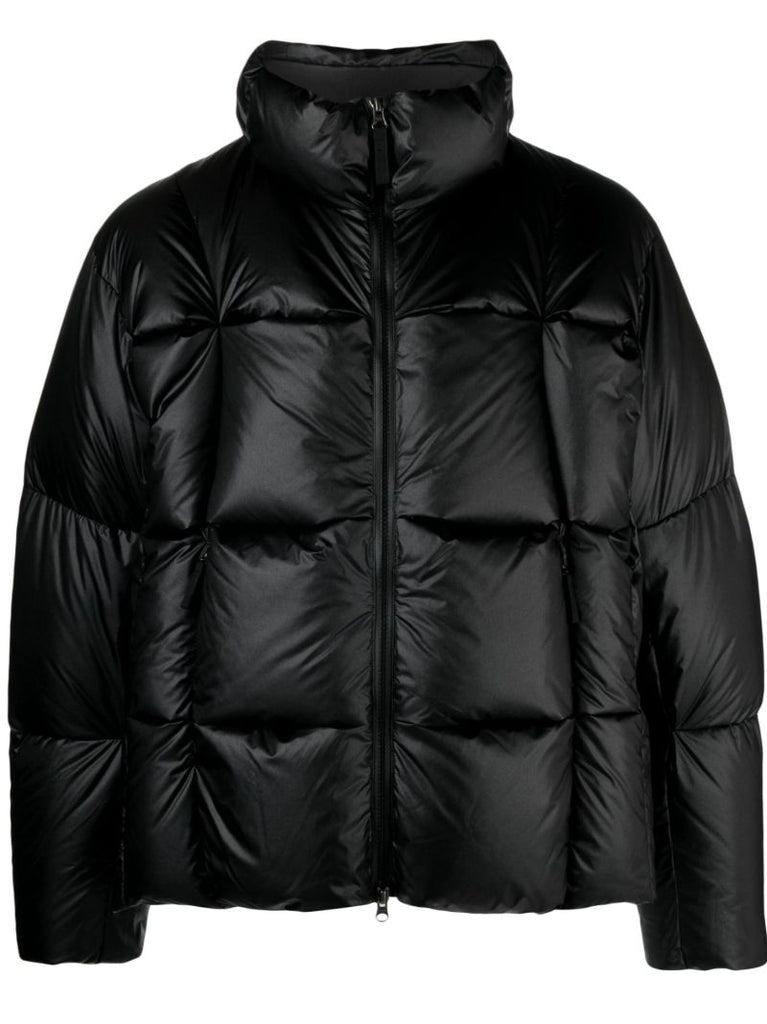 Black Stand-up Neck Down Jacket