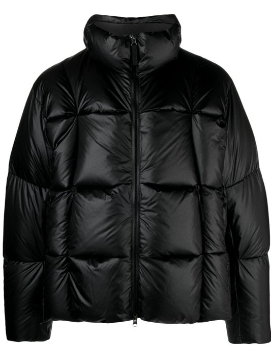 Black Stand-up Neck Down Jacket