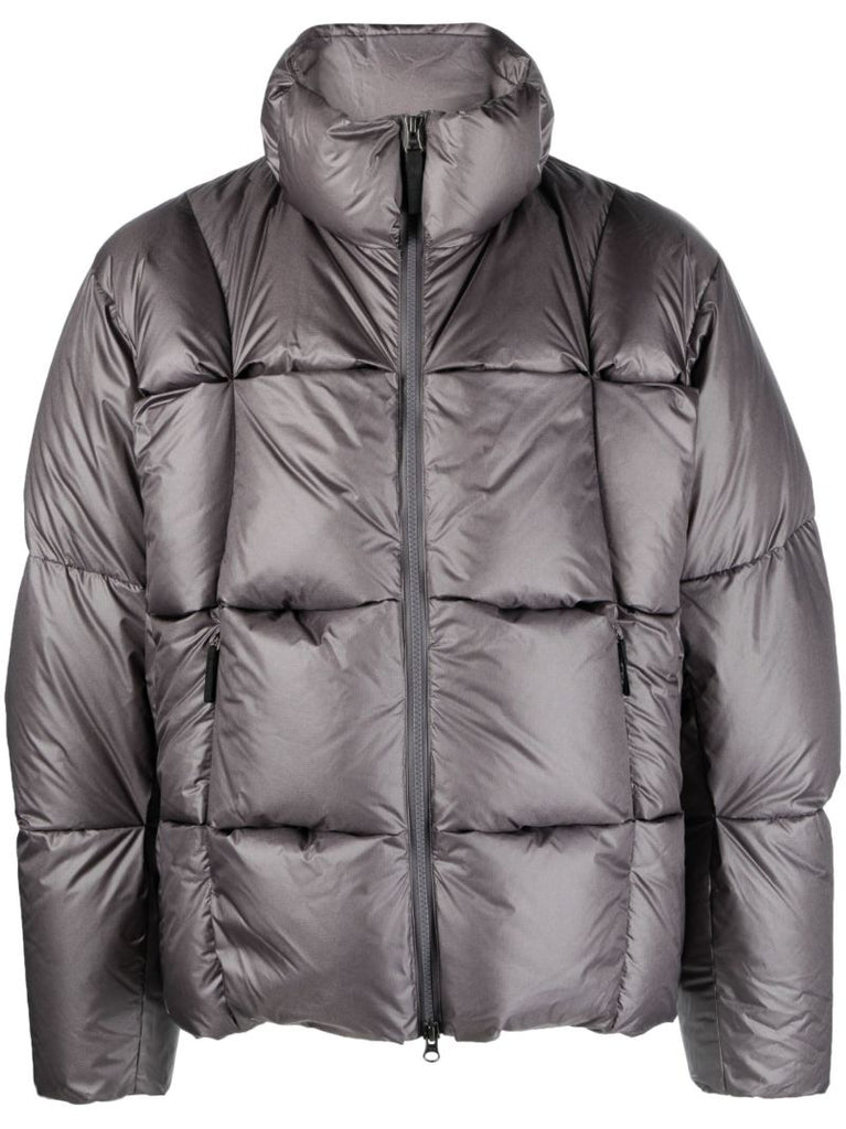 Grey Three-dimensional Down Jacket