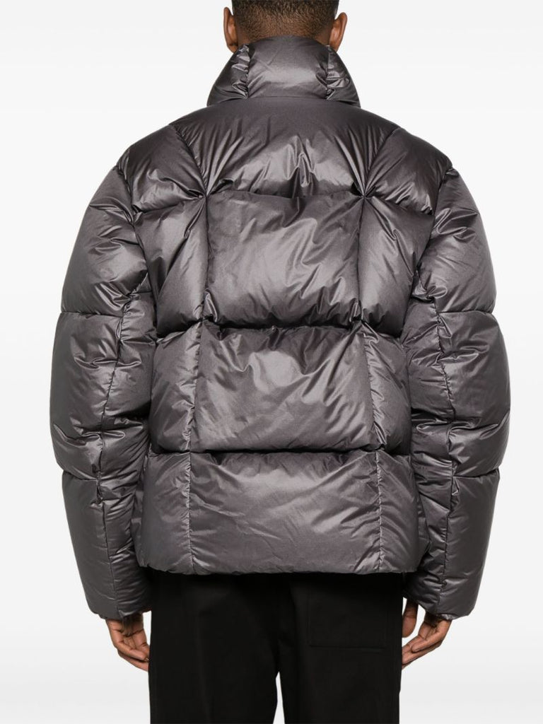 Grey Three-dimensional Down Jacket