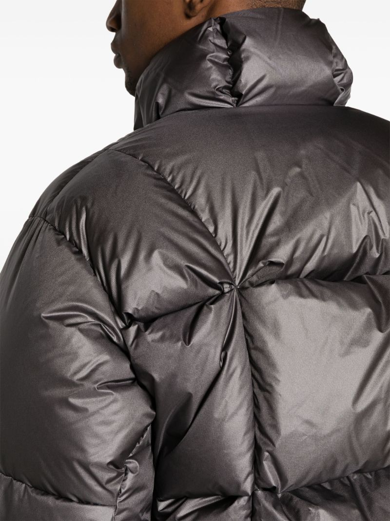 Grey Three-dimensional Down Jacket