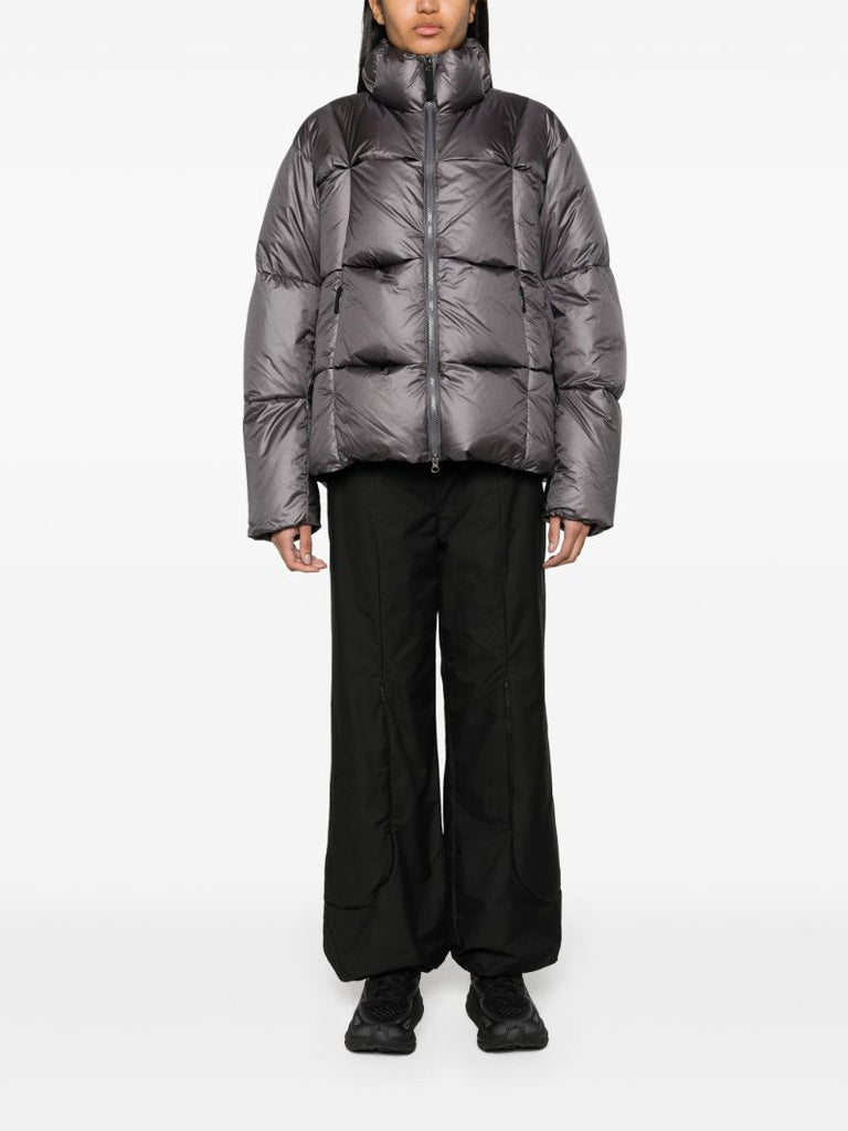 Grey Three-dimensional Down Jacket