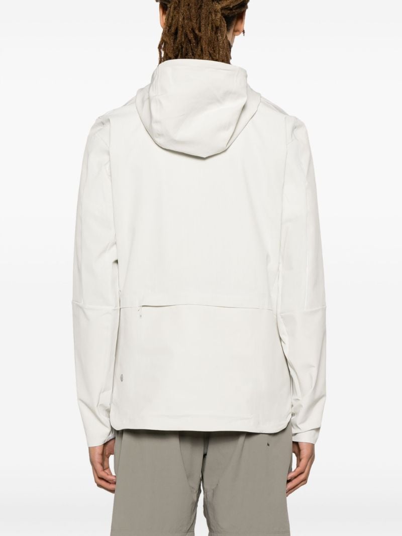 White Warp Light Packable Jacket