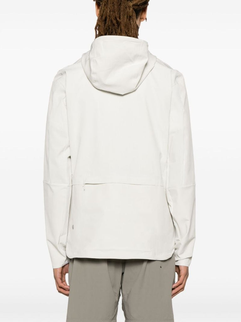 White Warp Light Packable Jacket