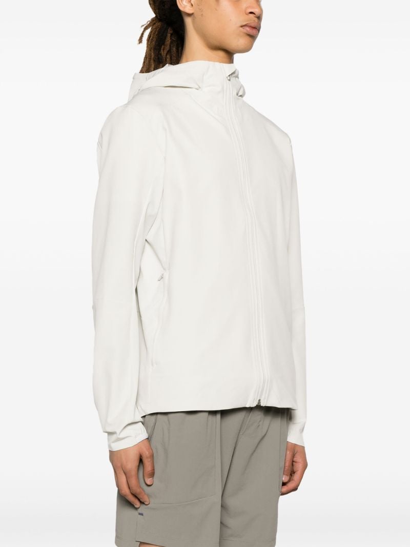 White Warp Light Packable Jacket