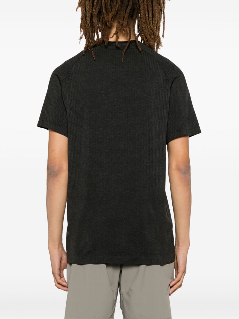 Black Metal Vent Tech Running T-shirt