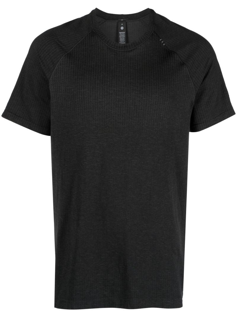 Black Metal Vent Tech Running T-shirt