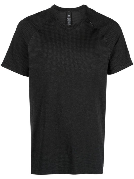 Black Metal Vent Tech Running T-shirt