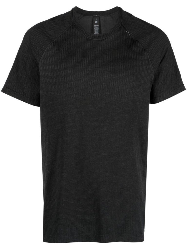 Black Metal Vent Tech Running T-shirt