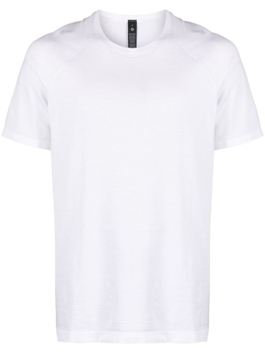White Metal Vent Tech Short Sleeve T-shirt