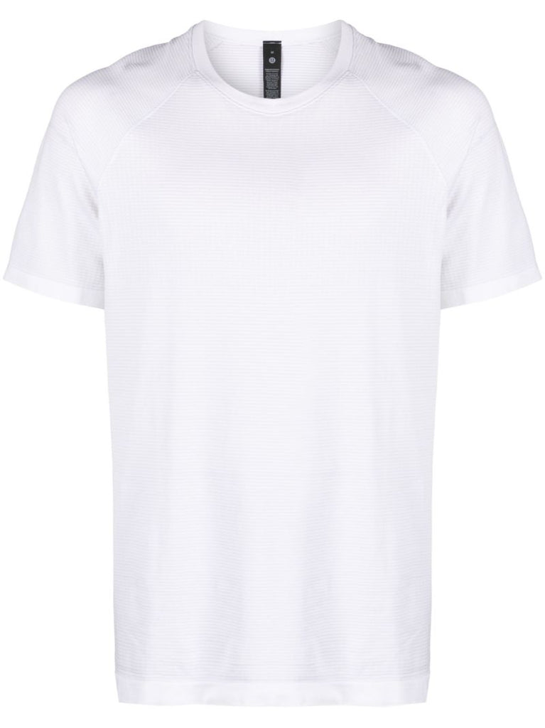 White Metal Vent Tech Short Sleeve T-shirt
