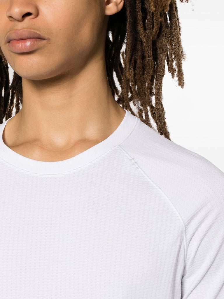 White Metal Vent Tech Short Sleeve T-shirt