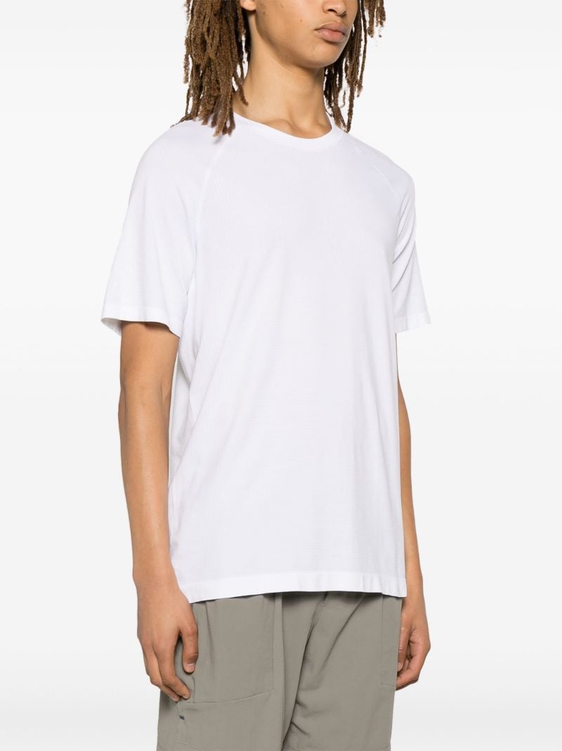 White Metal Vent Tech Short Sleeve T-shirt