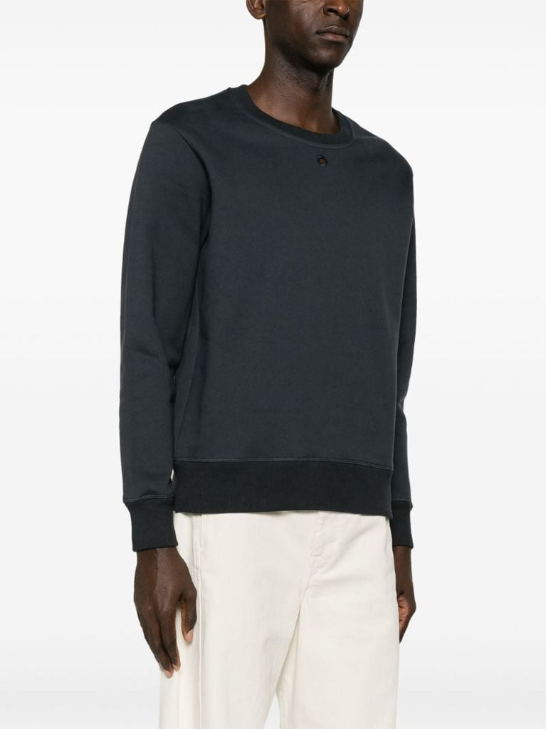 Blue Hole Cotton Hoodie