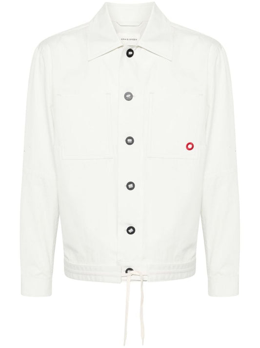 Neutral Circle Worker Cotton Jacket