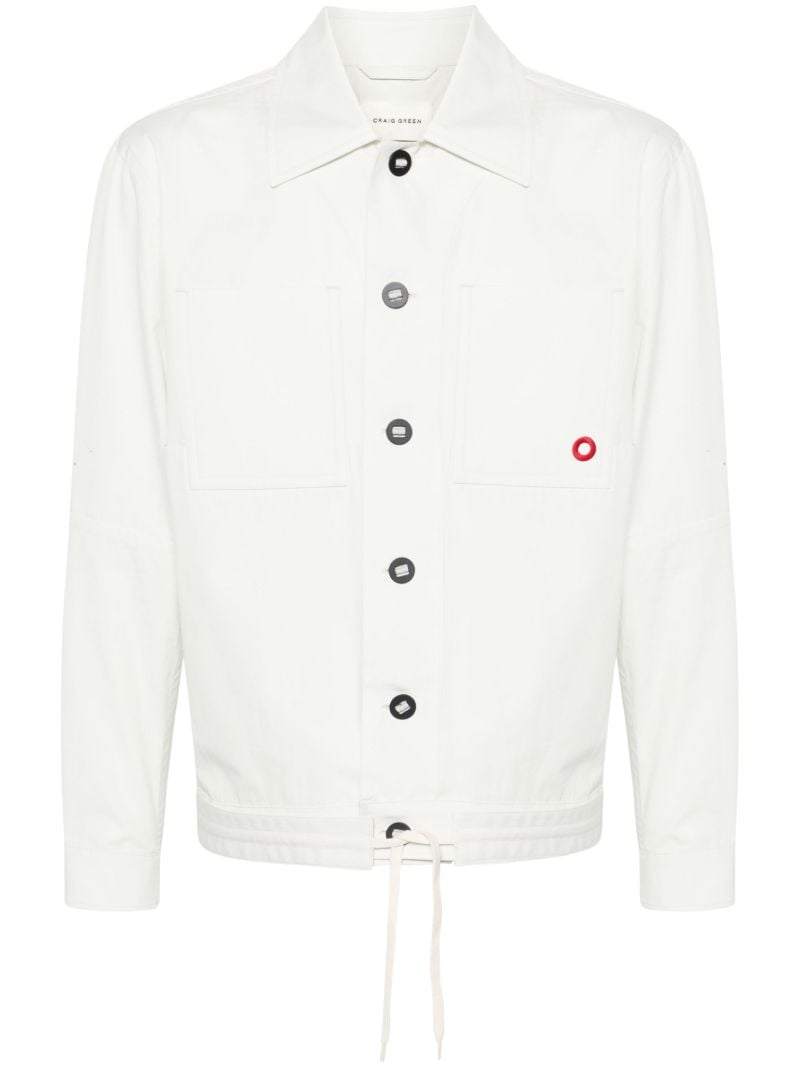 Neutral Circle Worker Cotton Jacket