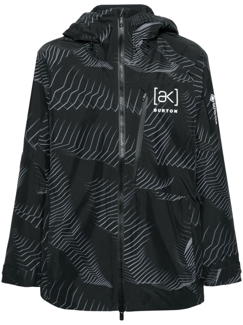 Black Cyclic Gore-tex 2l Ski Jacket
