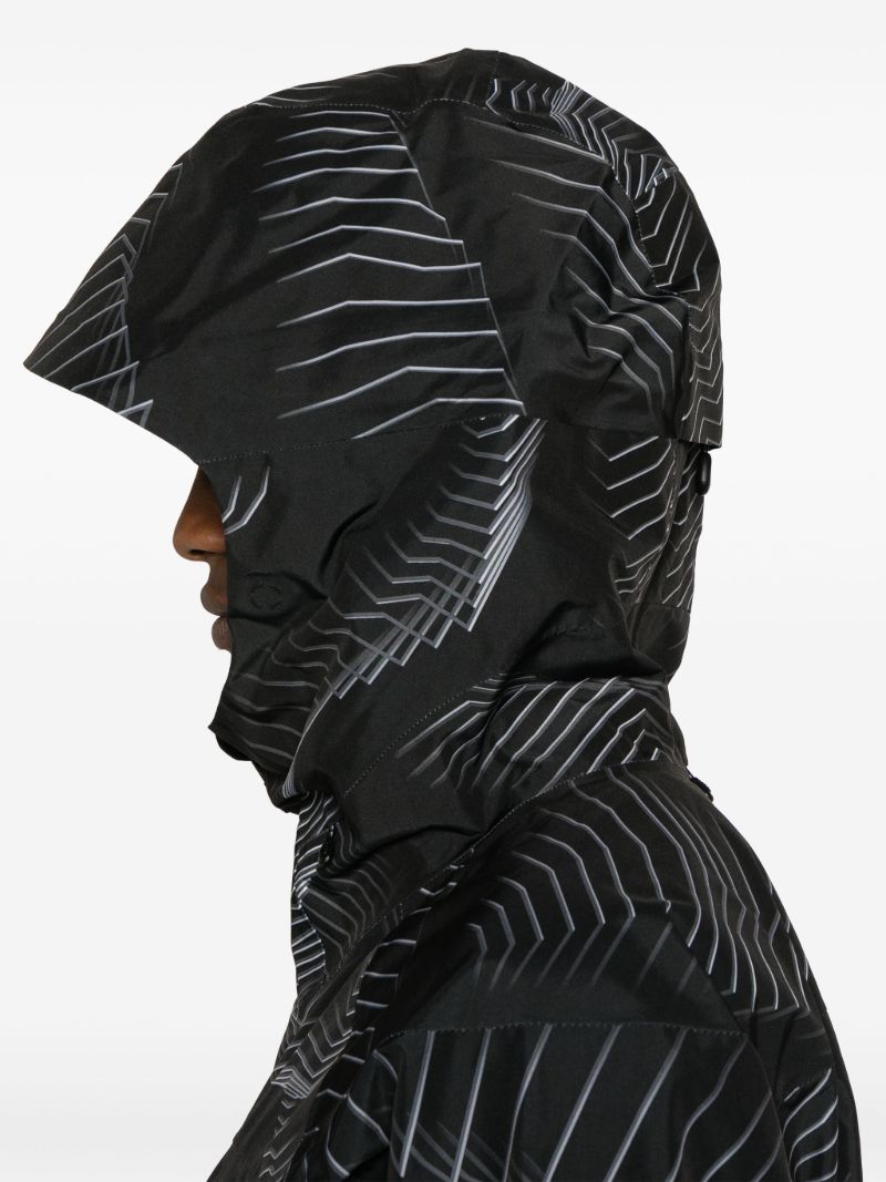 Black Cyclic Gore-tex 2l Ski Jacket