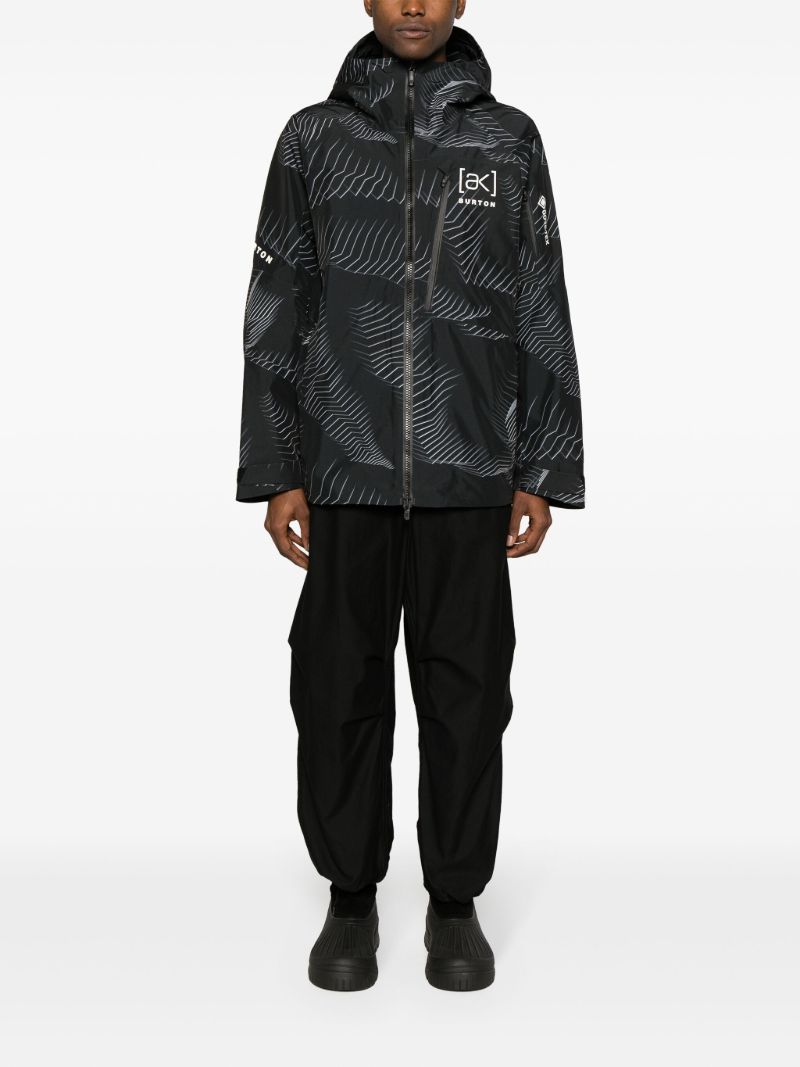 Black Cyclic Gore-tex 2l Ski Jacket
