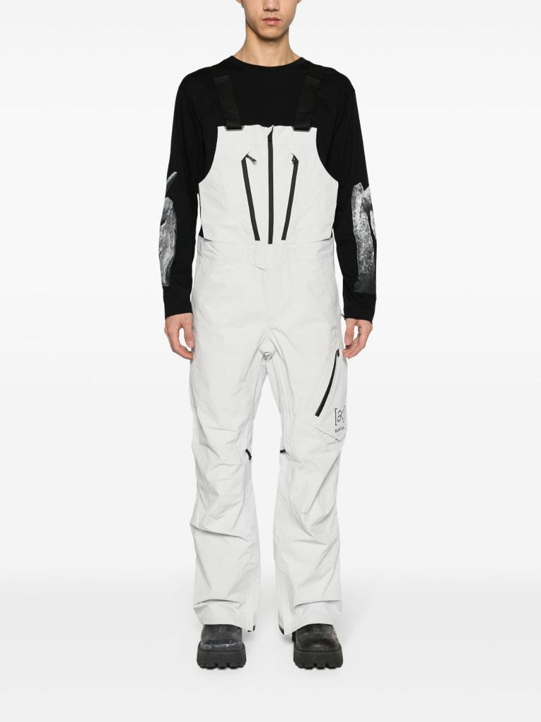 Grey Cyclic Gore-tex 2l Ski Salopettes