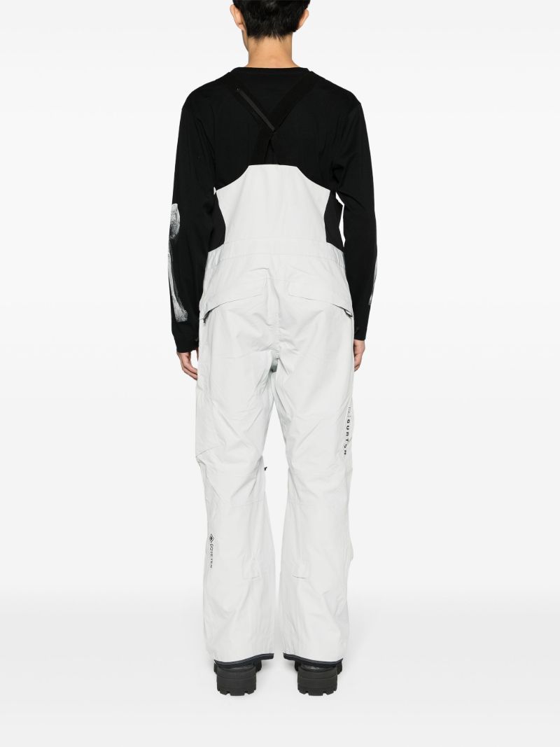 Grey Cyclic Gore-tex 2l Ski Salopettes