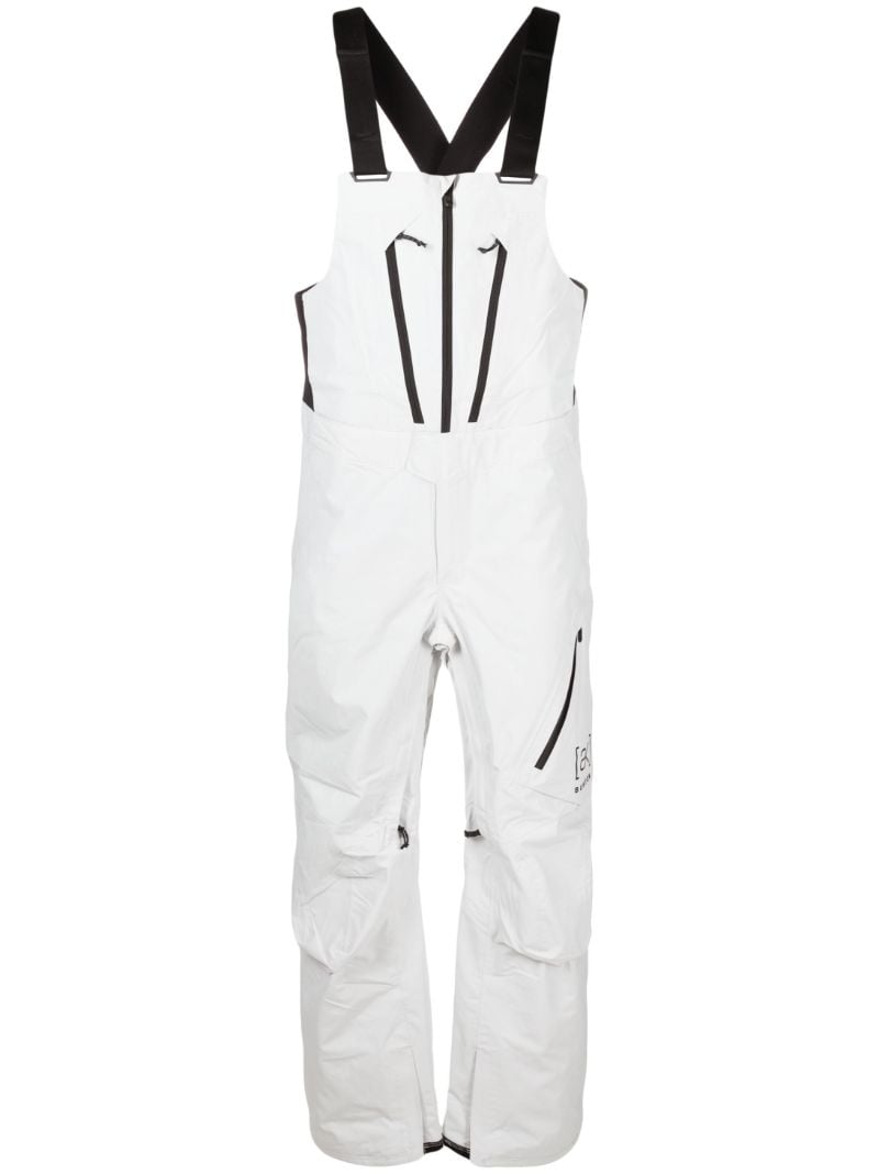 Grey Cyclic Gore-tex 2l Ski Salopettes