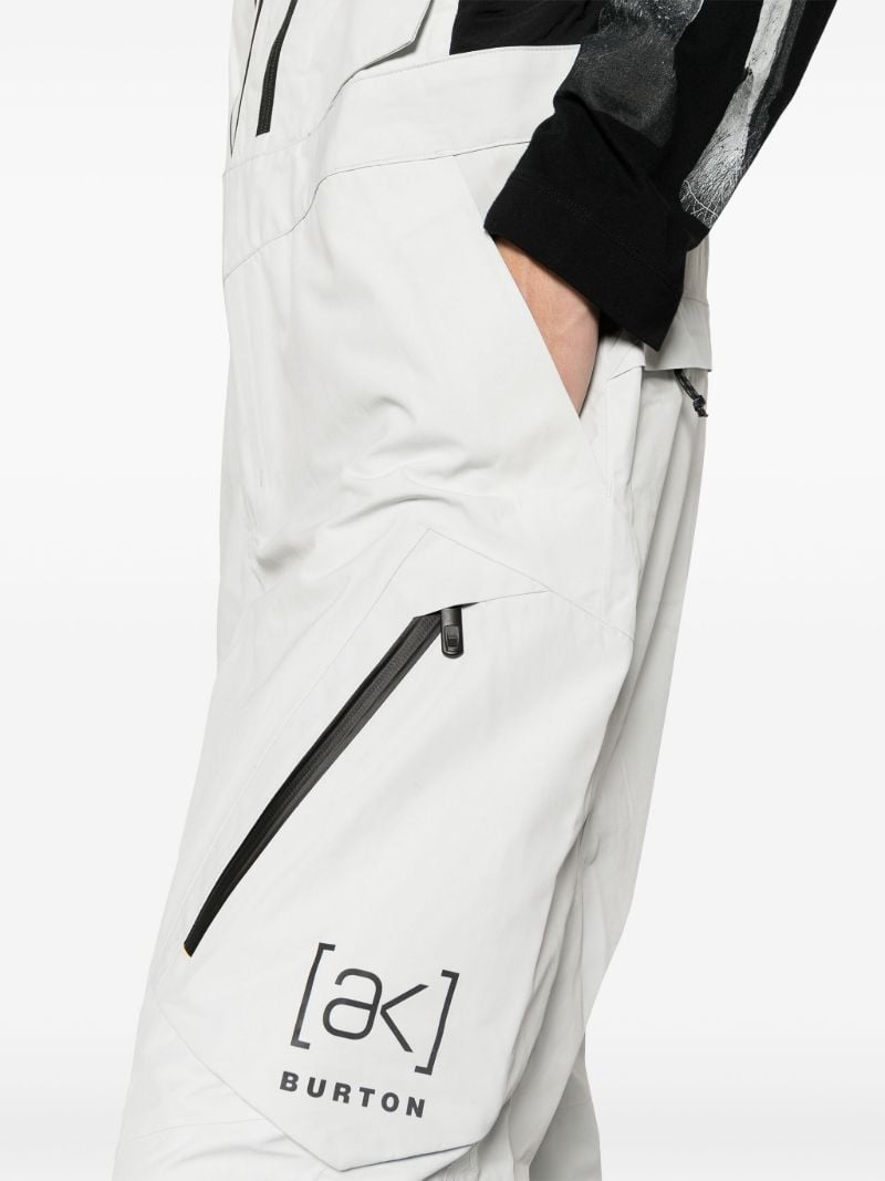 Grey Cyclic Gore-tex 2l Ski Salopettes
