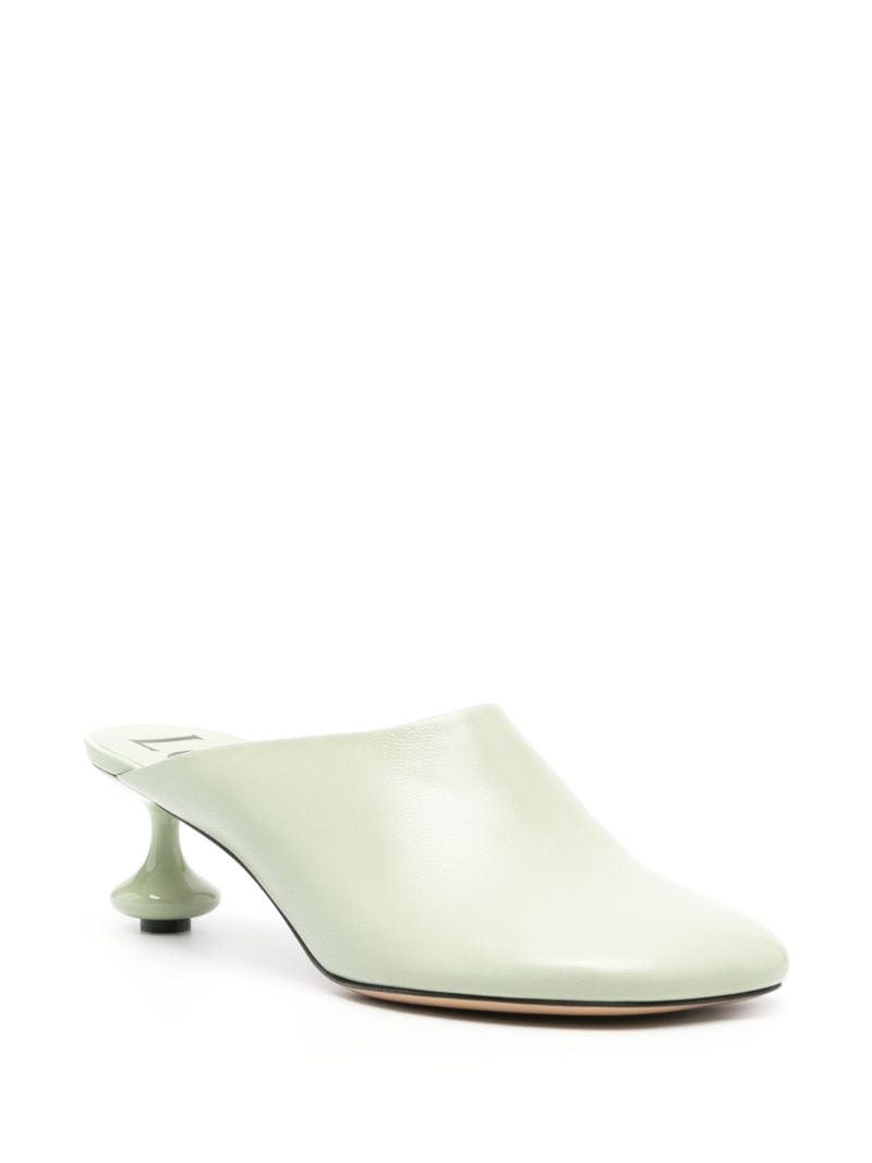 Green Toy 45 Leather Mules