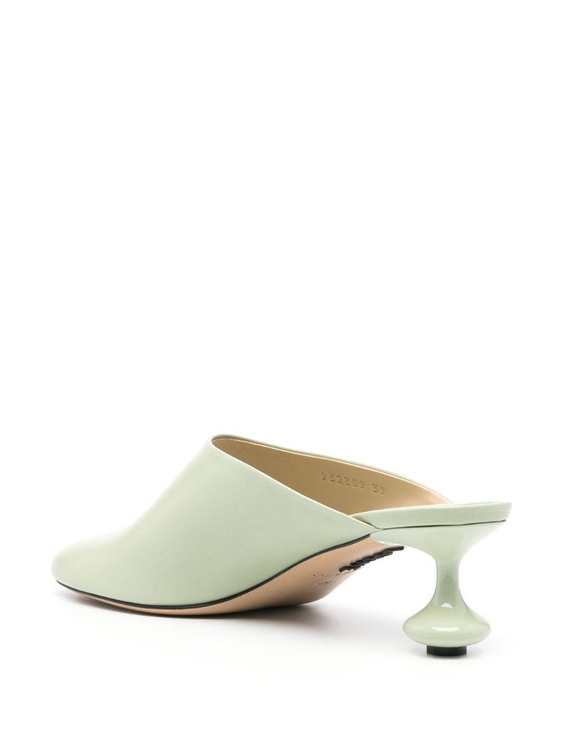 Green Toy 45 Leather Mules