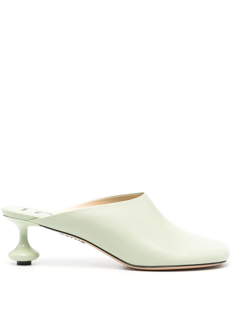 Green Toy 45 Leather Mules