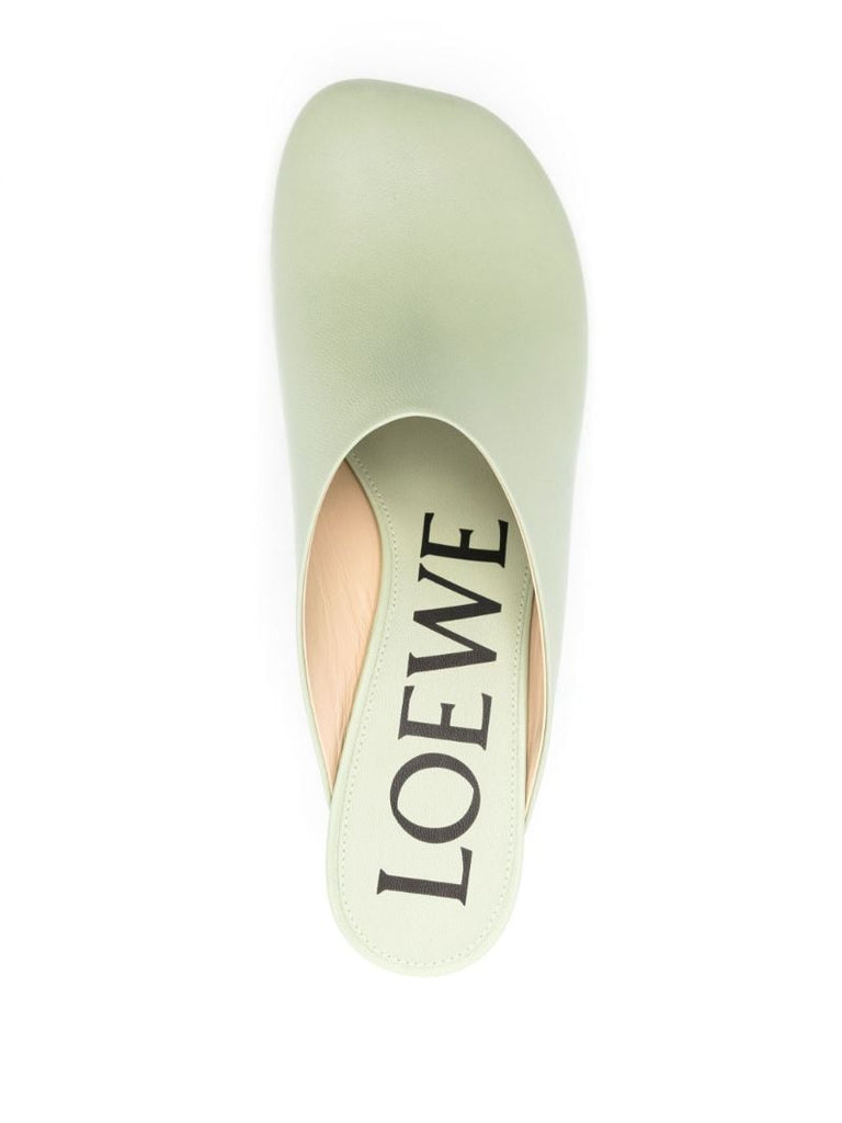 Green Toy 45 Leather Mules