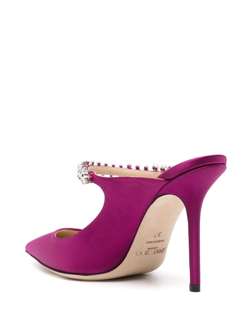 Pink Bing 100 Satin Pumps