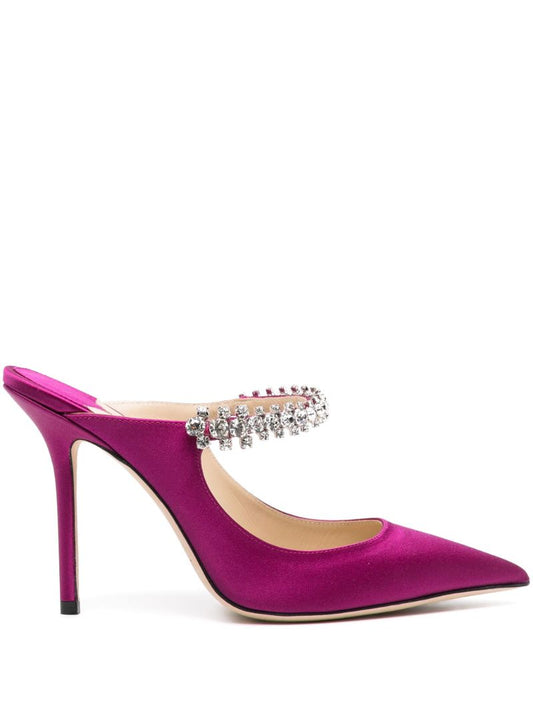 Pink Bing 100 Satin Pumps