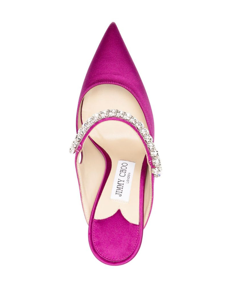 Pink Bing 100 Satin Pumps
