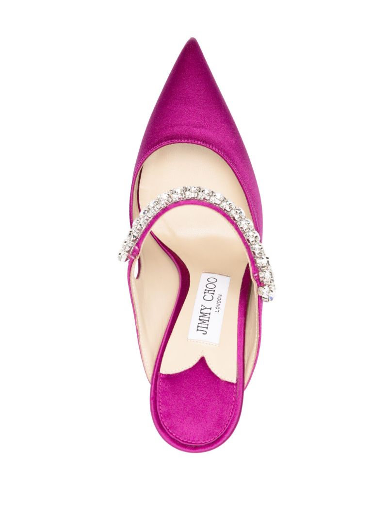Pink Bing 100 Satin Pumps