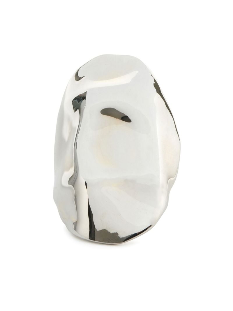 Silver Hammered Ring