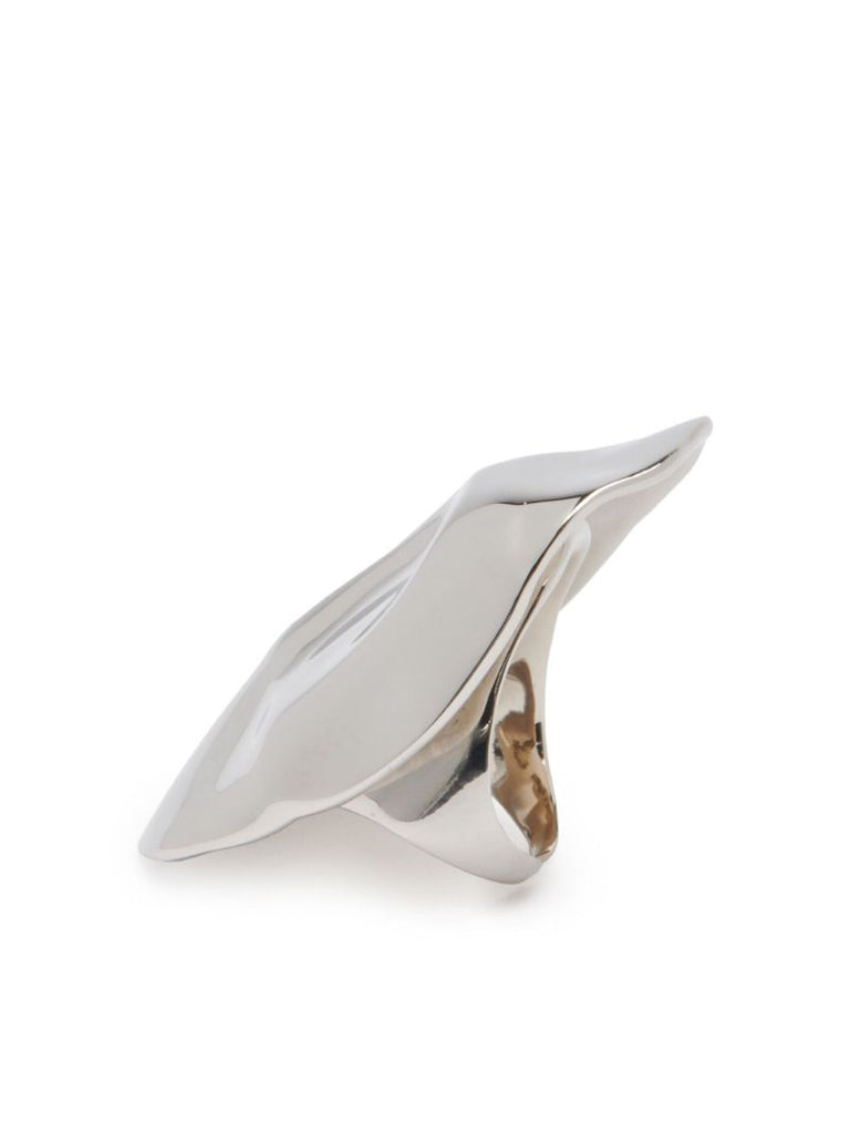 Silver Hammered Ring