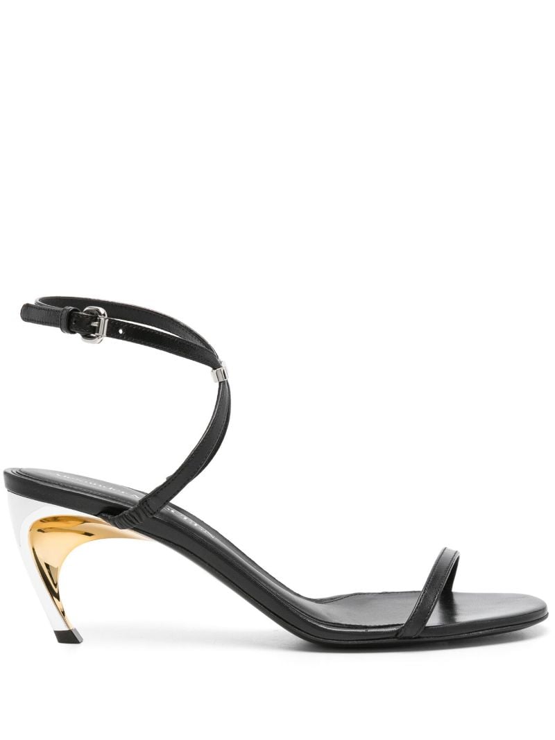 Black Armadillo 65 Sandals