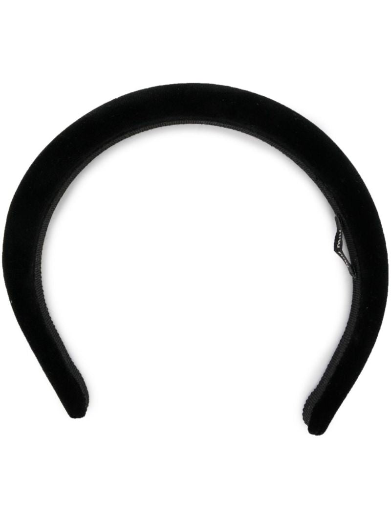 Logo-plaque Hair Band
