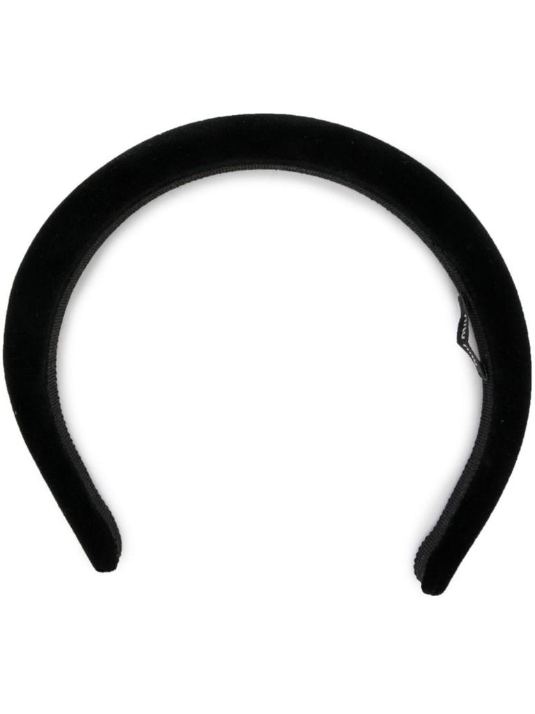 Logo-plaque Hair Band