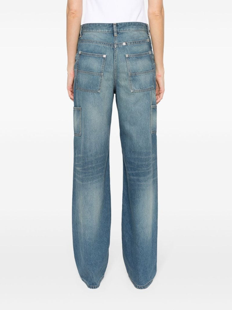 Blue Carpenter Straight-leg Jeans